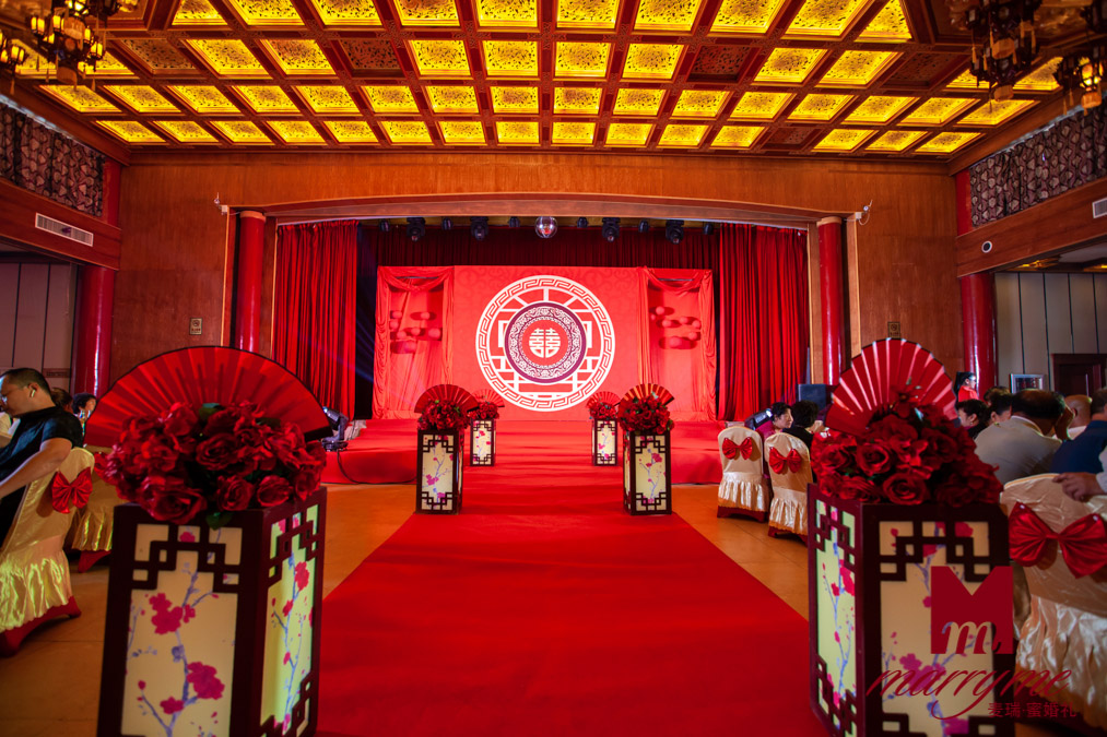 关东文化园中式婚礼
